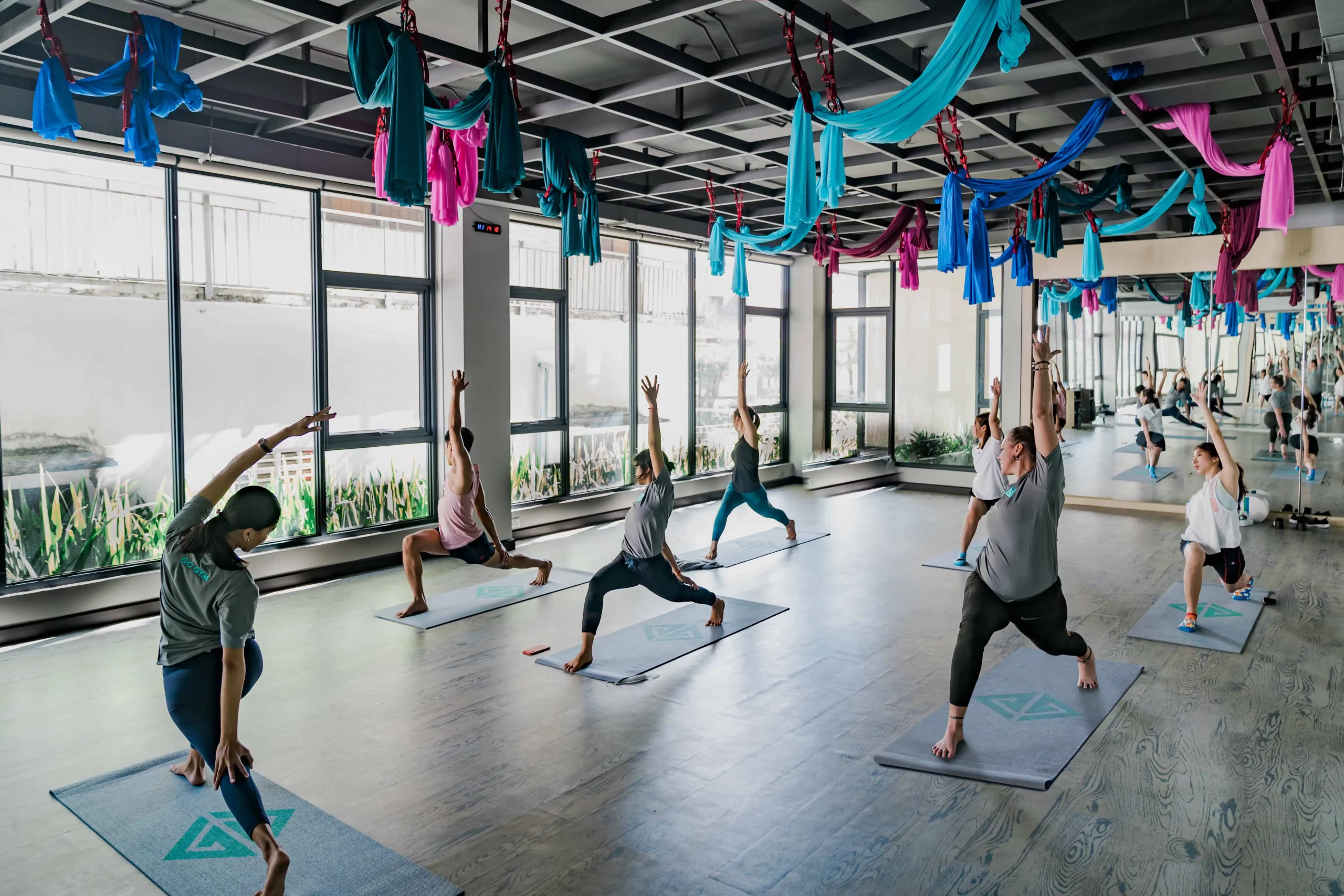 Mat Pilates at GO GYM Cambodia